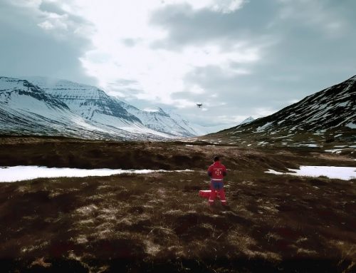 Saved by a drone in Iceland